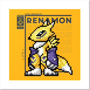 digimon vb renamon Posters and Art